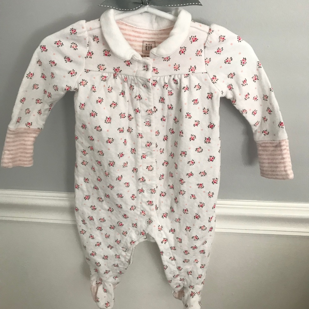 Gap Collared floral one piece